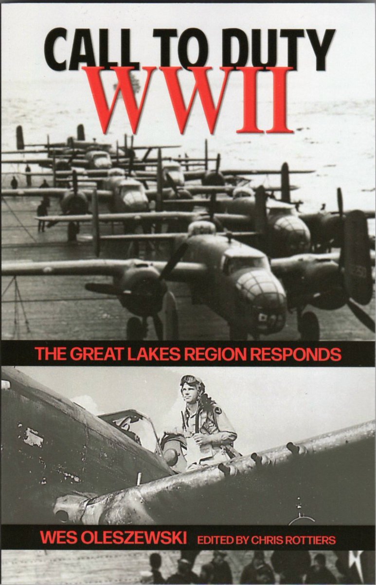 WesOleszewski's tweet photo. My second book of World War II &amp; the Great Lakes has now been released after a 3 month COVID lockdown closed my publisher. https://t.co/dvTkdCn7MW https://t.co/2hbKQCS0VE