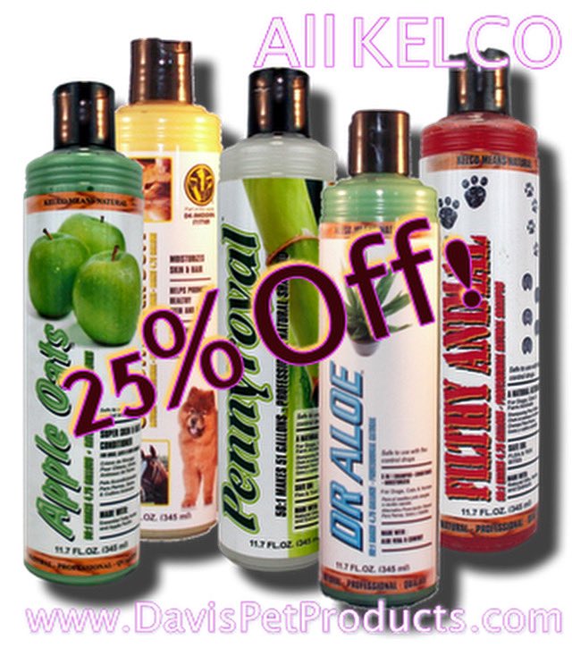 DavisAnimal's tweet photo. #Kelcoshampoos &amp; conditioners are highly concentrated skin &amp; coat care products for your pet.  
Kelco means natural, so they are safe to use on dogs, cats &amp; farm animals.  
Visit us in store or online and get 25% off the list price on all #KelcoProducts from 7/17/20 - 7/23/20 https://t.co/V9DfStrmot