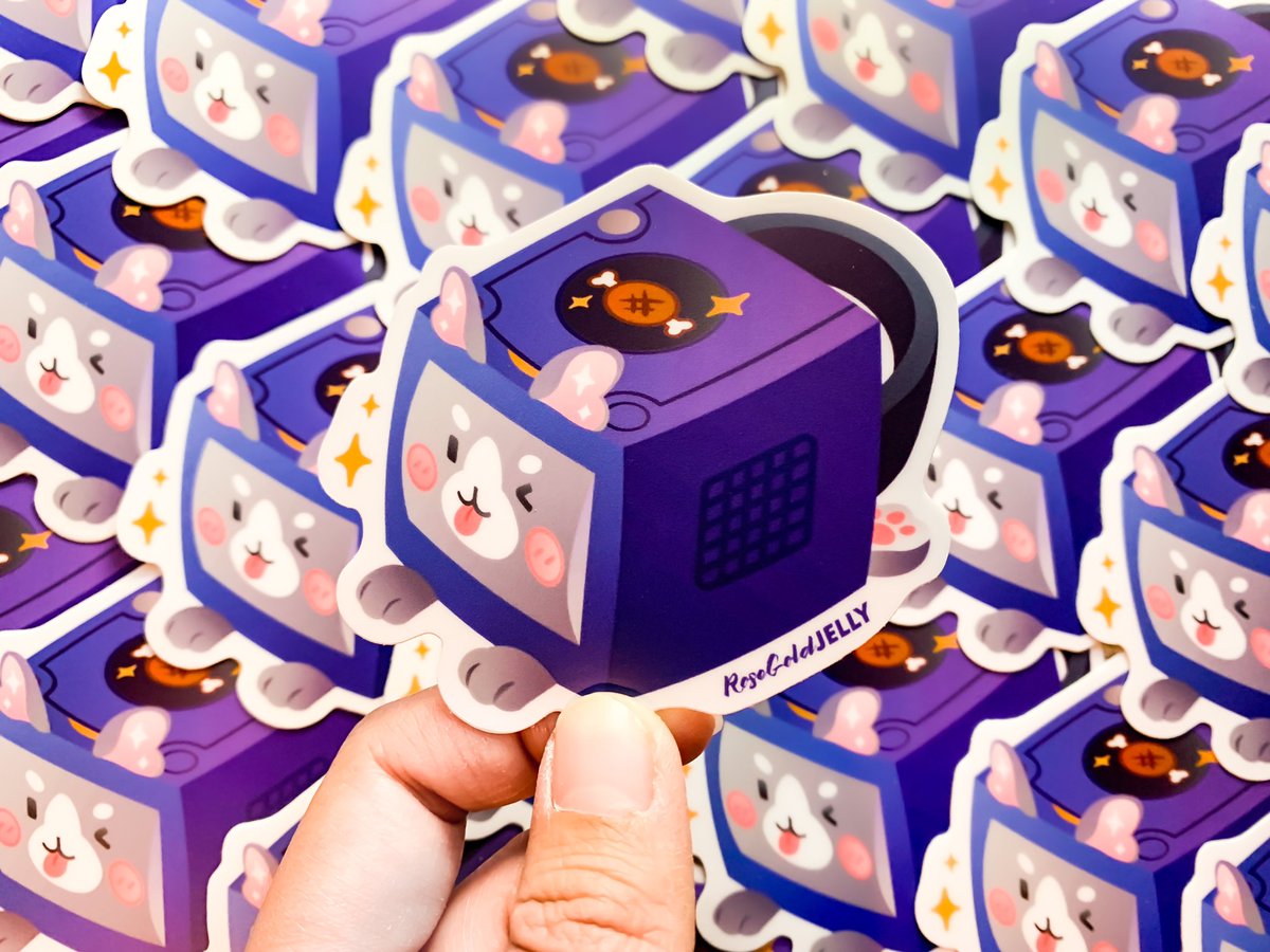 rosegoldjelly's tweet photo. First 80 Pre-Orders of my #PuppyCube and/or #SwitchCat will receive FREE vinyl stickers! ๐๐๐๐ https://t.co/wLObwWQsJJ