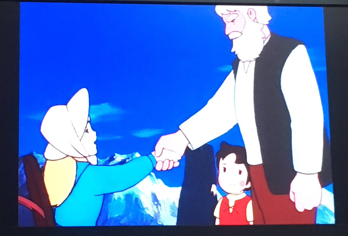 吉田尚令 息子たちと観ているアルプスの少女ハイジ 今夜いよいよ名シーン クララの意気地なし ハイジ ハイジ