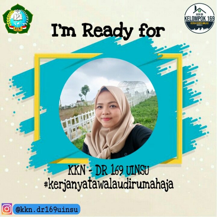 dr169uinsu's tweet photo. "[I'm Ready for KKN-DR UINSU 2020]"
.
.
.
Nama : Nurhabibah Febriyani Dalimunthe 
Fakultas : Ilmu Tarbiyah dan Keguruan (FITK)
Prodi: Pendidikan Bahasa Inggris 
.
.
.
#kknuinsu #kkn #kkndr #kkndruinsu #kkn2020 #pbi17 #pbi3 #kknpbi #ᴅɪʀᴜᴍᴀʜᴀᴊᴀ https://t.co/gM6jFAIruv