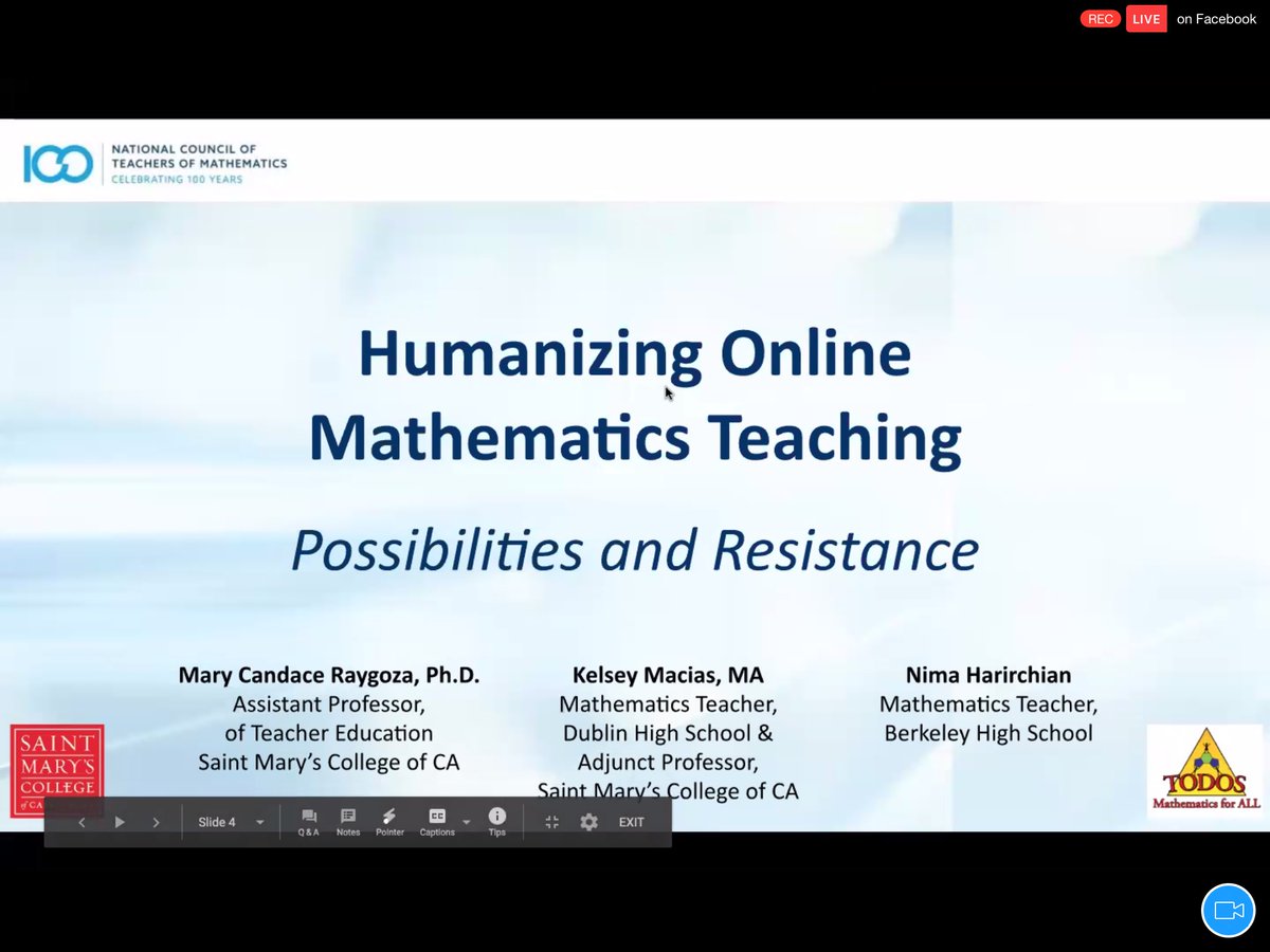 camats10's tweet photo. #NCTM100 I listened to another @todosmath session on July 9th  @MaryCRaygoza @MrsMaciasMath @nima_harirchian reminded us to be advocates for access. Are you one? @camats10 https://t.co/xQL50DFSLC