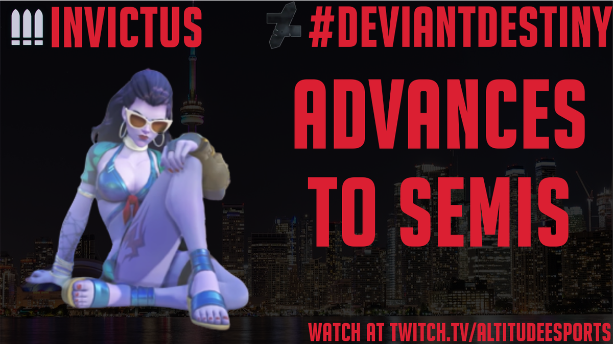 TorontoDeviant's tweet photo. Congratulations to our very own @lil_chip_chip for advancing in the @AltiEsports  All Stars Week Widow Headshot Only tournament. Make sure to tune in at https://t.co/IcrFuObHXp https://t.co/nVttqE6lUh