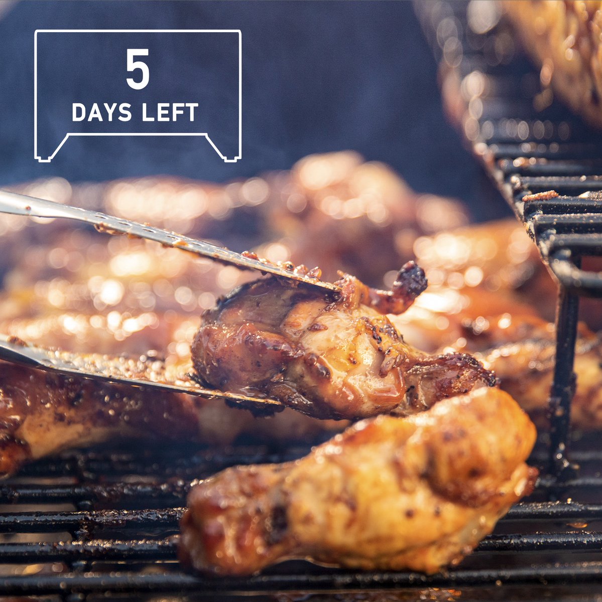 FIVE days left for our Indiegogo campaign, act now before it's too late🔥
.
Join #Indiegogo campaign: bit.ly/3eWnYHt
.
#asmoke #asmokegrill #bbq #bbqlife #bbqtime #smokedmeat #bbqfamily #indiegogo #meatsweats #icooked #foodaholic #foodonthego