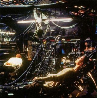 TheeWesSmith's tweet photo. Felt like Darkman trying to enter The Matrix at the neurologist earlier today. https://t.co/l45AOCr6Up