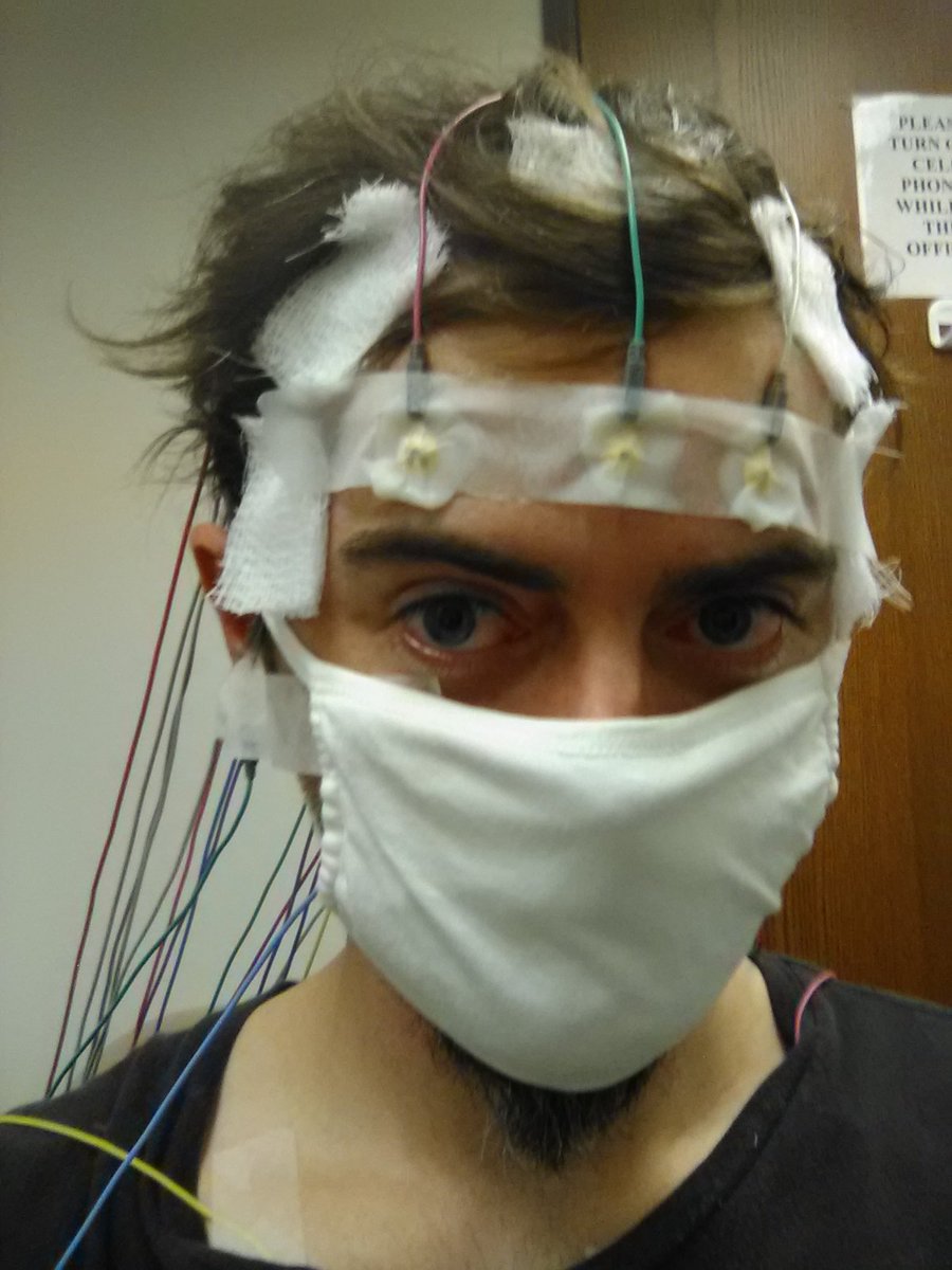 TheeWesSmith's tweet photo. Felt like Darkman trying to enter The Matrix at the neurologist earlier today. https://t.co/l45AOCr6Up