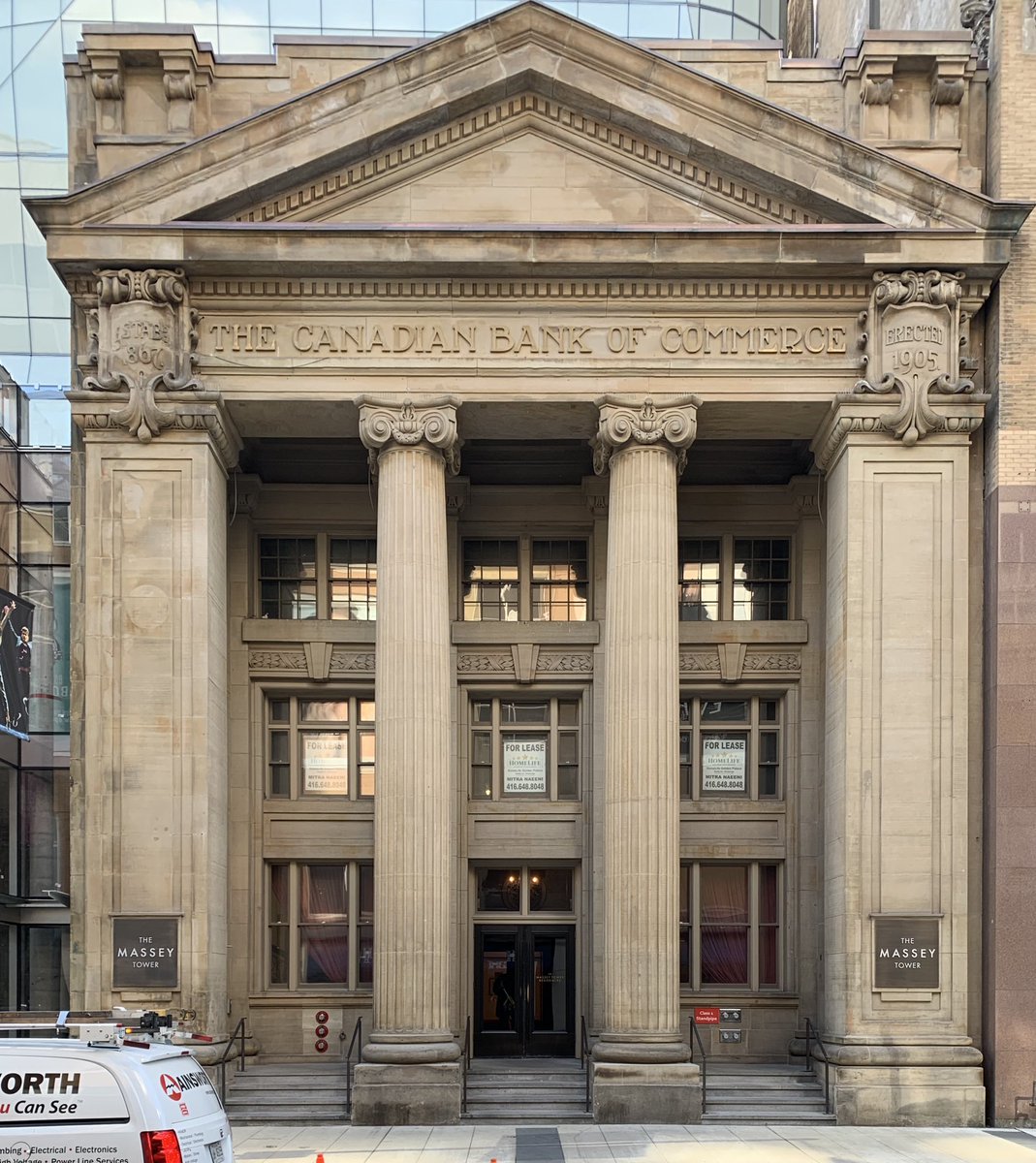 Massey Tower  @HaririPontarini meets Darling & Pearson 1905, E.J. Lennox 1905.  #torontoarch  #yongestreet 2/