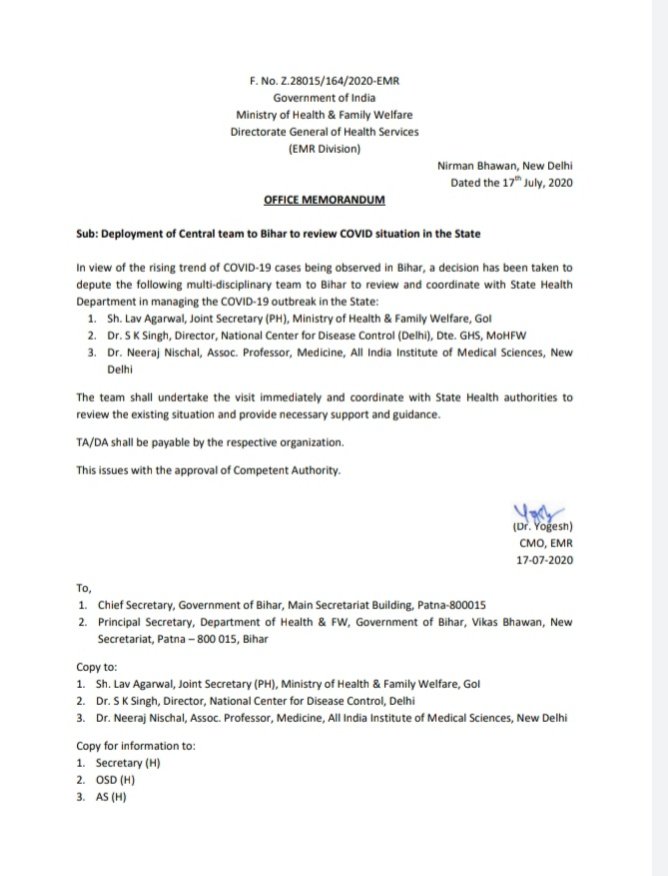 abhishekku86111's tweet photo. बिहार के मुख्यमंत्री श्री नितिश कुमार कोरोना के लड़ाई मे फ़ेल हो चुके है।उन्होंने स्वास्थ्य विभाग मे कुछ काम कीया ही नही है जोअनुबंध पर बहाल कर्मी है।उन्हे भी सम्मान जनक सैलरी नही दे पाते है ।जिसके कारण केंद सरकार से कोरोना लड़ाई मे मदद की गुहार लगा रहे है कमाल के विकास पुरूष है https://t.co/cqldrGe1DT