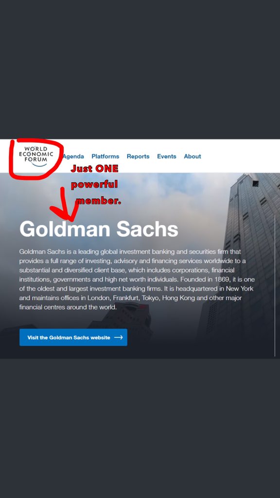 13Another motivation for  #COVID &  #lockdowns can be found in the expressed desire by those such as  #GoldmanSachs & the British  #RoyalFamily for a  #GlobalReset  #TheGreatReset as evidenced on the WorldEconomicForum’s website, & the RF’s official YT channel.