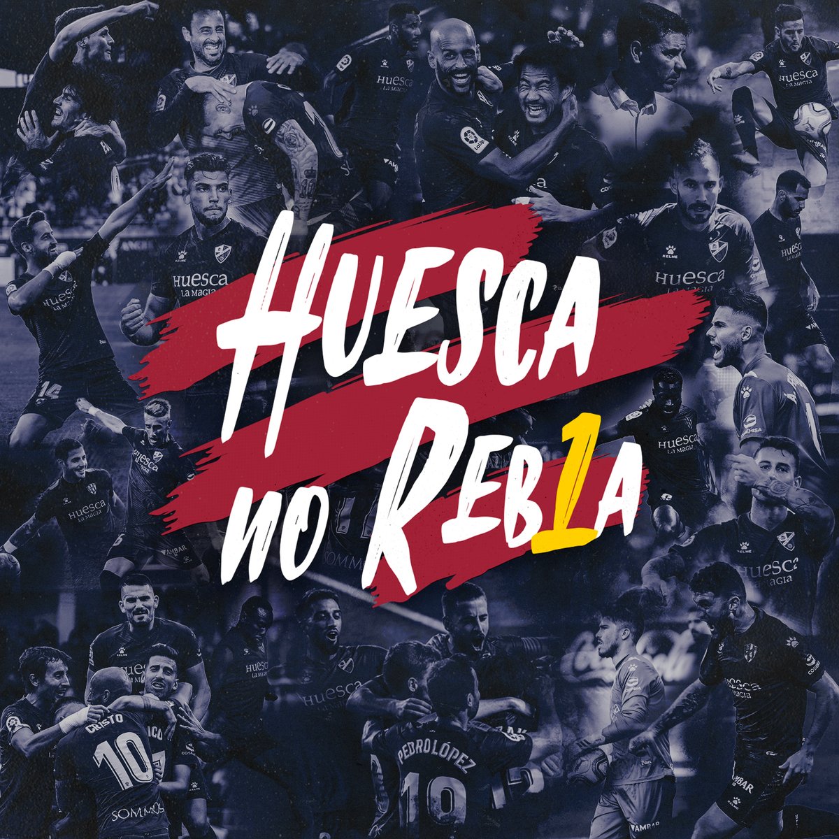 Porque hace un año gritasteis "Volveremos".
Porque creísteis. 
Porque no habéis dejado de hacerlo.

Hoy queremos devolveros el orgullo que nos hicisteis sentir entonces...

¡HOY VOLVEMOS!

Grande equipo. Grande afición. 
Grande SD Huesca.

¡SOMOS DE PRIMERA! 💙❤️

#HuescaNoReb1A