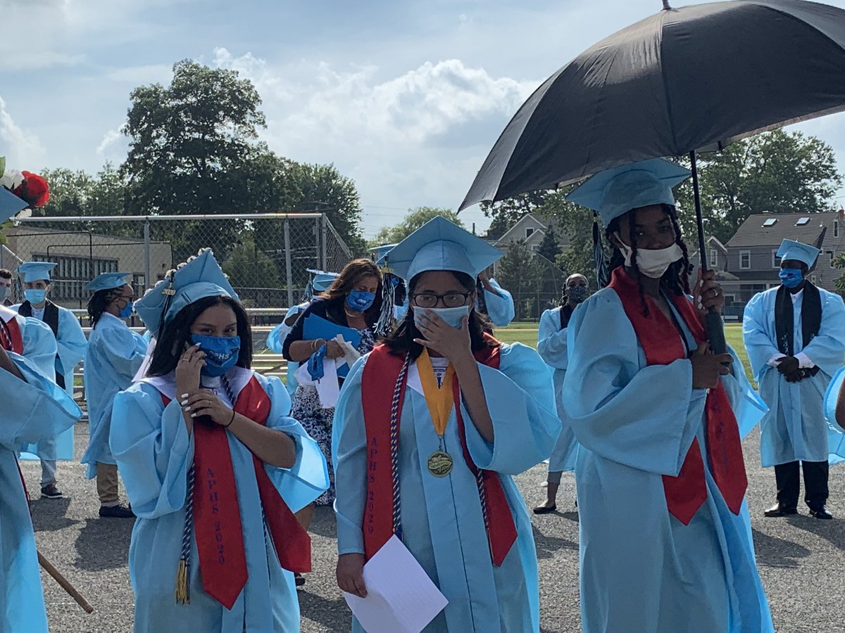 Asbury_ParkSD's tweet photo. It’s time...APHS Class of 2020 Graduation! @APSuperGray @APDirCI_ERuiz @kmhesq07 @AsburyParkTV https://t.co/lpiXRmR0OX