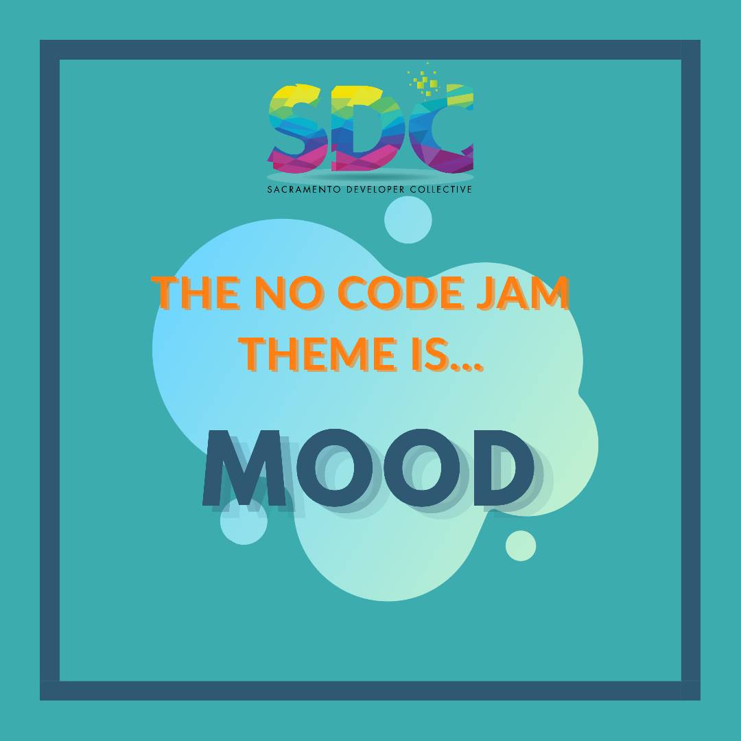sacgamedevs's tweet photo. Our #NoCodeJam theme is....Mood.
We can't wait to see what you end up making! And if you've never done a Game Jam before, we can guide you in whatever you need help in, just reach out! Don't forget to use our tags when sharing your game too #sdcjam https://t.co/y8Svimualj