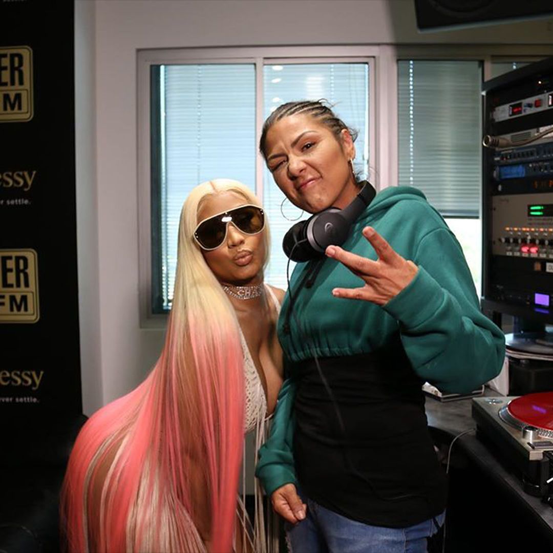 NCredible_Audio's tweet photo. #QueenTakeover 👑👑 @djcarisma @nickiminaj @power_106 #FBF https://t.co/1wQKoDjtJs