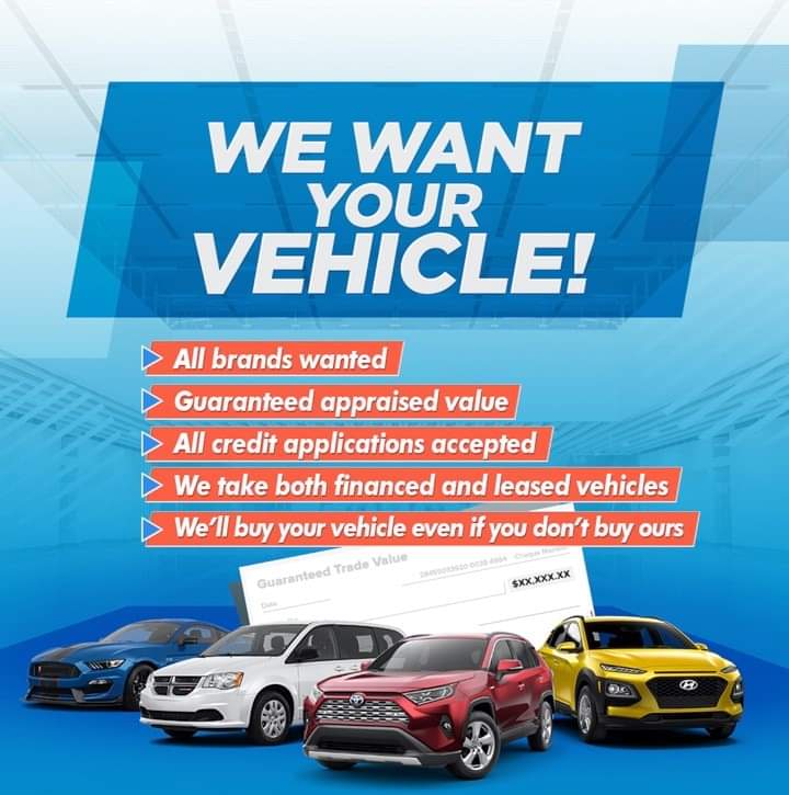 BarrieFord's tweet photo. Lease coming to an end or wanting to trade up? 

We'll buy your vehicle even if you don't buy ours!

Come in today for a guaranteed appraisal. All credit applications accepted! 

Learn more here:
https://t.co/xnBcVX8CNs

#Ford #BarrieFord #Leasing #Trade https://t.co/NgPi9wzlQL