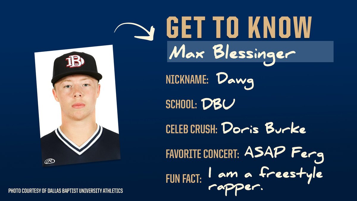 RidersBaseball's tweet photo. Get to know your #TCLRiders ⤵
Next up is our trio of backstops: Max Blessinger, @kadefletcher21, & @LukeHaas14. https://t.co/ez72teBnca