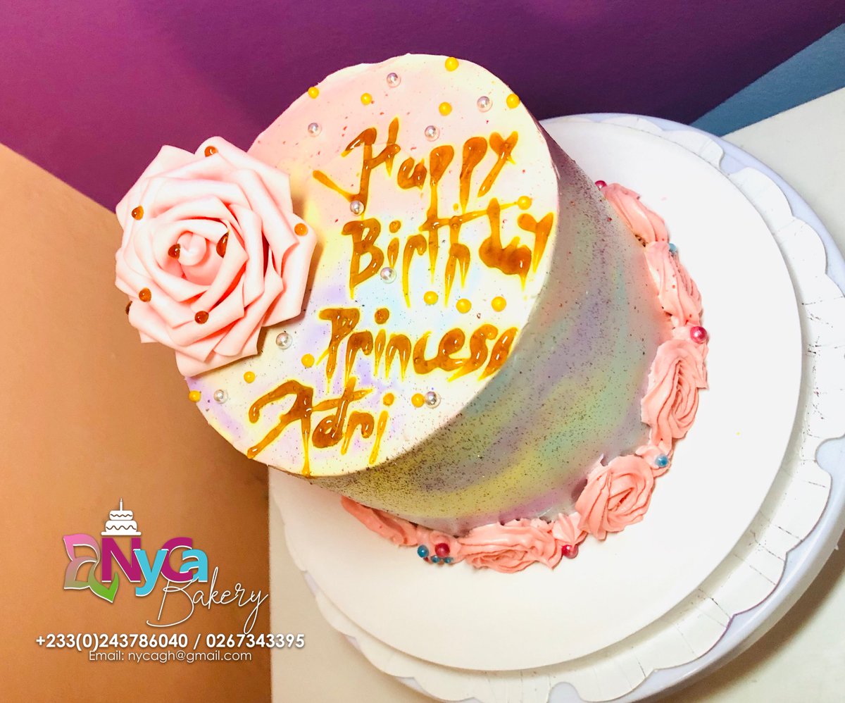 Nyca_Bakery's tweet photo. TGF!..A beautiful cake for a beautiful Princess! https://t.co/G6OJSZV6c7