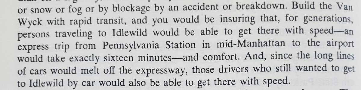 Any time I fly to NYC now I& #39;m gonna be thinking about the fact that this mode of getting to JFK without the AirTrain transfer could have existed.
