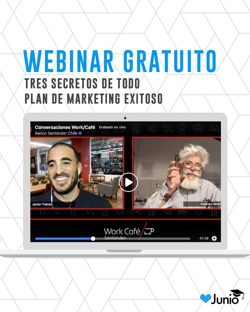 juniomarketing's tweet photo. 🤓📝 En este webinario Javier te cuenta los tres secretos de todo plan de marketing digital exitoso para que puedes aprender los principales conceptos y ponerlos a la práctica de inmediato. Búscalo en https://t.co/B7esl4v1N2 #Webinar #CursoOnline #elearning #marketingtips https://t.co/k1Rck99D9R