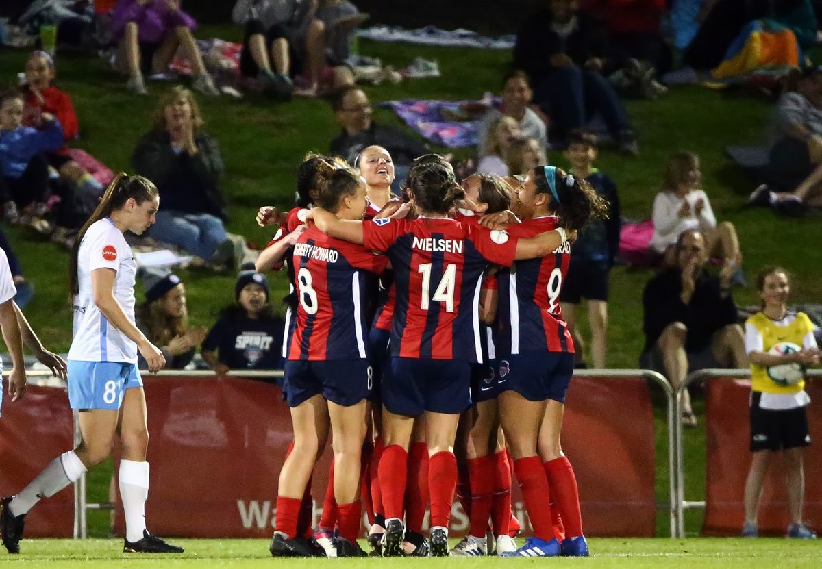 WashSpirit's tweet photo. ANSWER: @SamStaab_! Sam scored her first career goal in the 59th minute of the 2019 season opener to help the Spirit pick up the 2-0 win.

#SpiritTrivia sponsored by @fairfaxoms https://t.co/tyGqPQVr7u