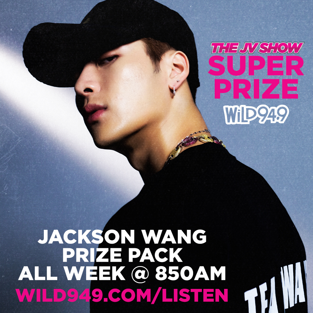 Wild949's tweet photo. Coming up next - win a @JacksonWang852 Prize Pack, including #TeamWang apparel, Ray bans &amp; a $100 Gift Card! 

Listen at 8:50a! https://t.co/VBn5BoUQ9z https://t.co/92fr4ylX5V
