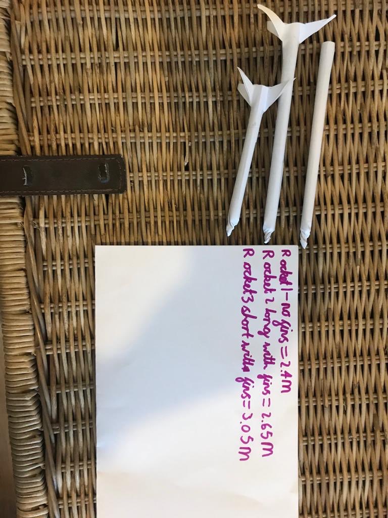 Wednesday’s rocket design, build and results..... <a href="/BlenheimEpsom/">Blenheim High School</a> <a href="/GrevillePrimary/">The Greville Primary School</a> #blenheimspaceschool