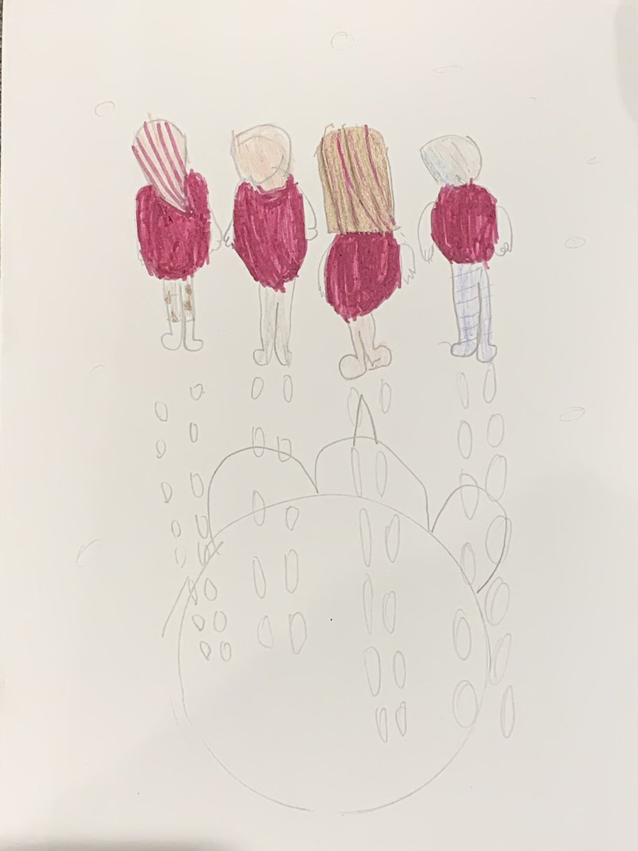 Caco29820's tweet photo. We missed the 6pm deadline to enter the competition by thinking it was midnight 😭 but my daughter has worked so hard to get her drawings ready. Really proud of her 🤩 @jk_rowling @TheIckabog #theickabog https://t.co/TjTs8HUYDd