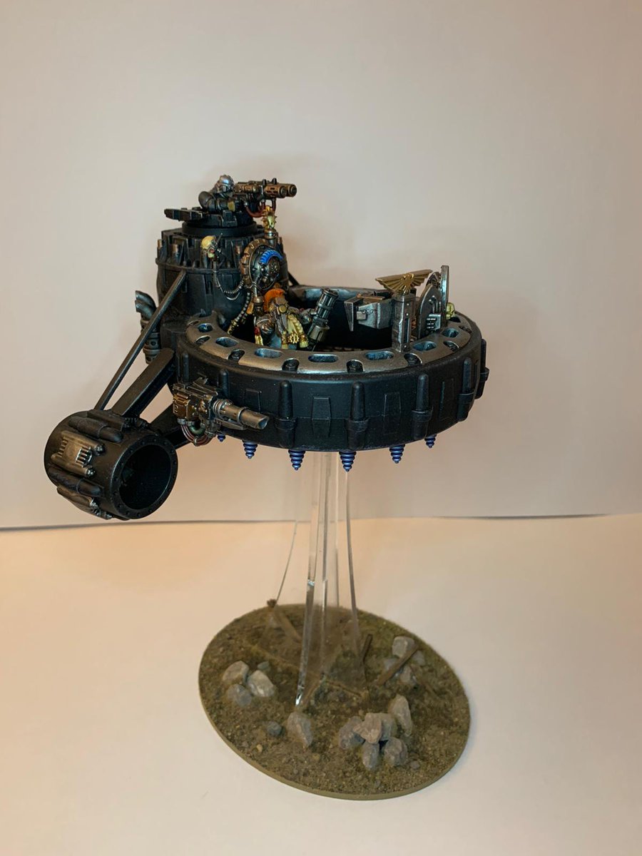 grumpy_rich's tweet photo. A little something to get me back into the swing of things after falling into a painting rut:
My Squat Techpriest needed a ride so have him a kitbash equal to his stature #warcomm #warmongers #PaintingWarhammer https://t.co/M5A5iKpJ6Z