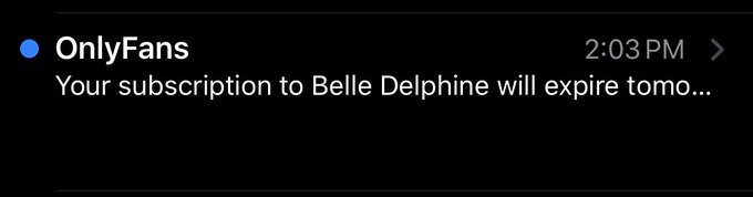 Just got the saddest email I&rsquo;ve ever received 😔✌️ https://t.co/Lrl6neZ8OS