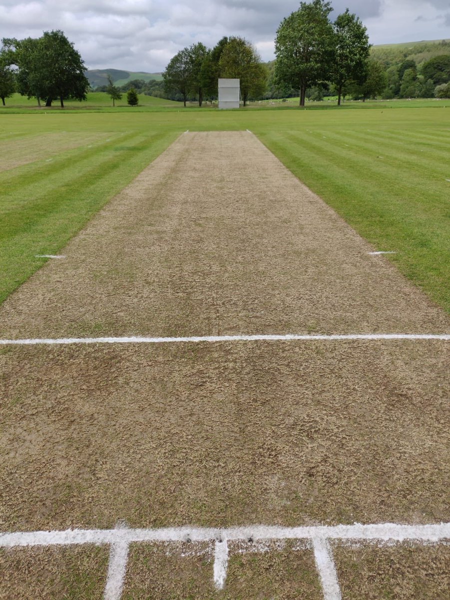 ⁦<a href="/boltonabbeycc/">Bolton Abbey CC</a>⁩ all set for 1sts game tomorrow ⁦<a href="/Nidderdale1894/">Theakston Nidderdale Amateur Cricket League</a>⁩ ⁦<a href="/bolton_abbey/">Bolton Abbey Estate</a>⁩ Nice wicket #groundsman ⁦<a href="/jakeparki96/">Jake Parkinson</a>⁩