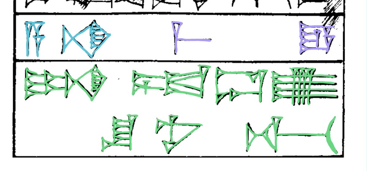 B - a-na P - me-e ana mê - “in the water”G - i-na-ad-du-u-šu-nu-tiinaddûšunūti from the verb nadûm “to throw” conjugated exactly like the verb kasûm before, any ideas what it might mean?