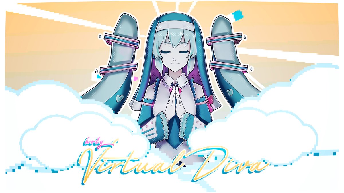 riguruma's tweet image. I&apos;m glad everyone enjoyed new Kira&apos;s song - Digital Girl and even asked us to render some frames! So here is a virtual diva frame and a close up version! 

drive.google.com/drive/folders/…

art by @Ekkoberry 
song by @kira_prod 
video by riguruma (it&apos;s me!) 

song: youtu.be/_fC4gB841VI