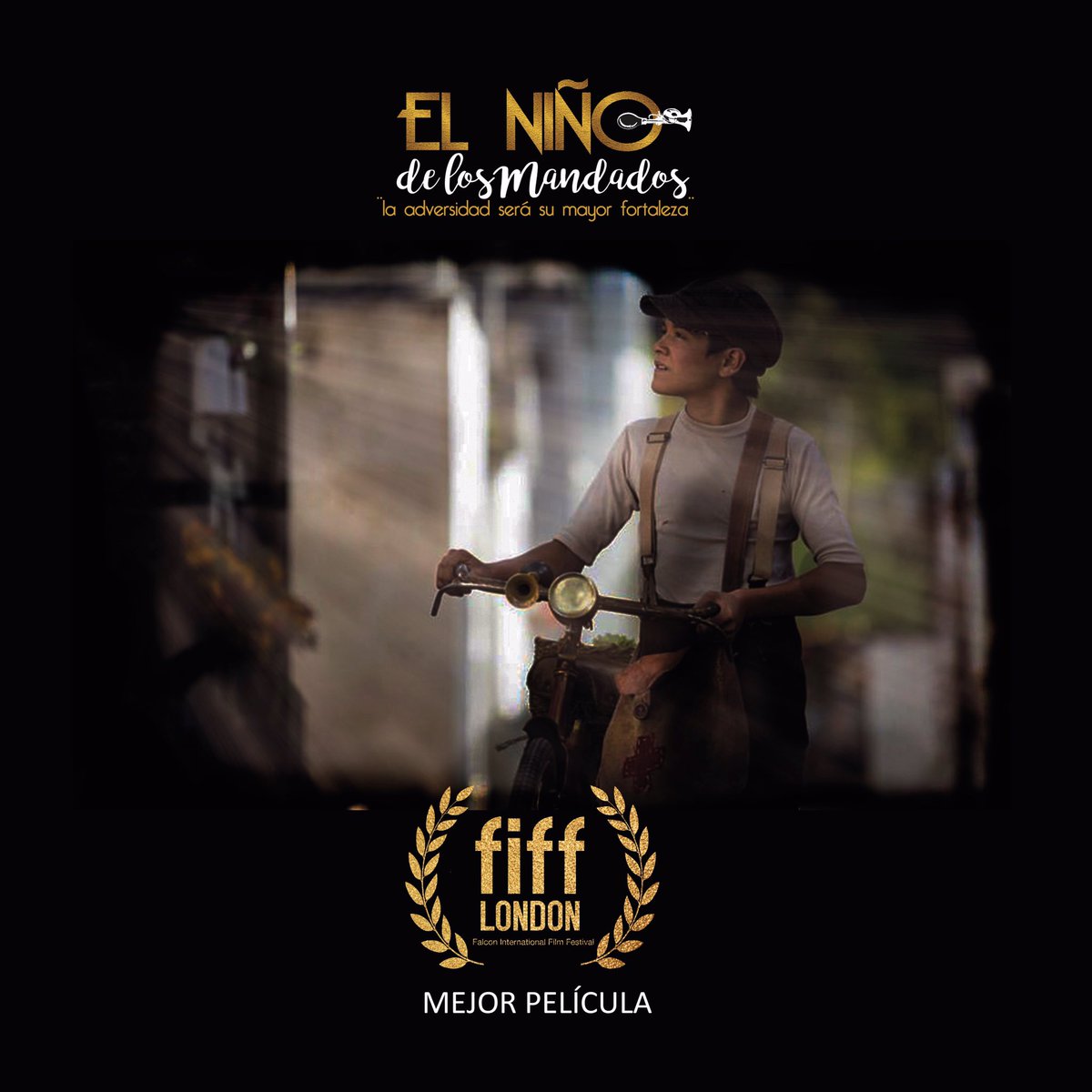 ninomandados's tweet photo. 🥳 Volvemos con excelentes noticias 🎬🎭🥇 !!!

El Niño de los mandados, premiada  como Mejor Película en el “Falcon International Film Festival" de Londres #FIFF en su más reciente edición.
Una noticia que nos llena de orgullo y satisfacción como equipo. https://t.co/50Ea7Wv0ux