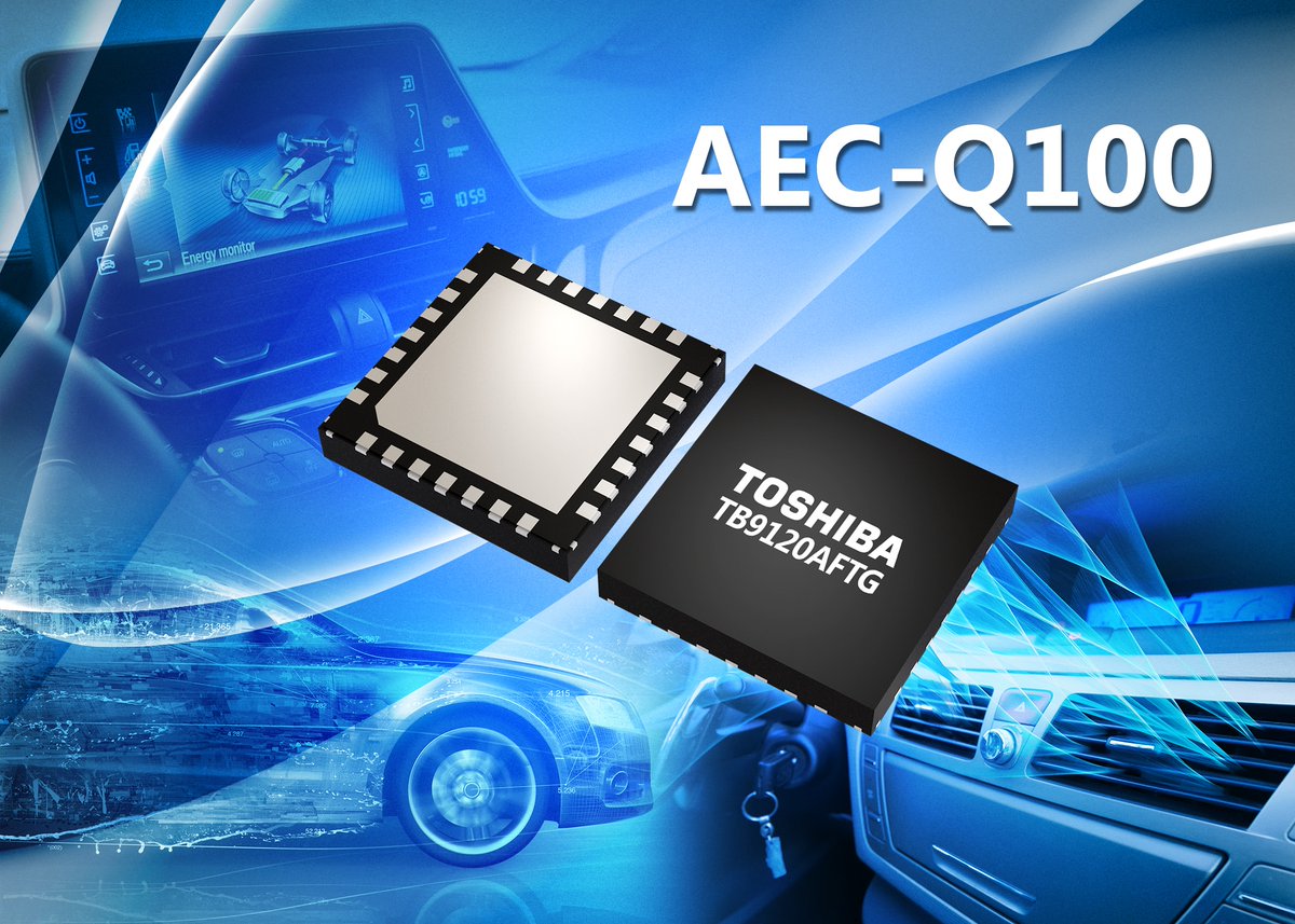 Toshiba Launches Constant-Current 2-Phase Stepping Motor Driver for Automotive Applications -- Featuring mixed decay mode in order to maintain current waveform stability.  Read more ow.ly/NEsw50AByK6  #motorcontrol #steppingmotor #automotive