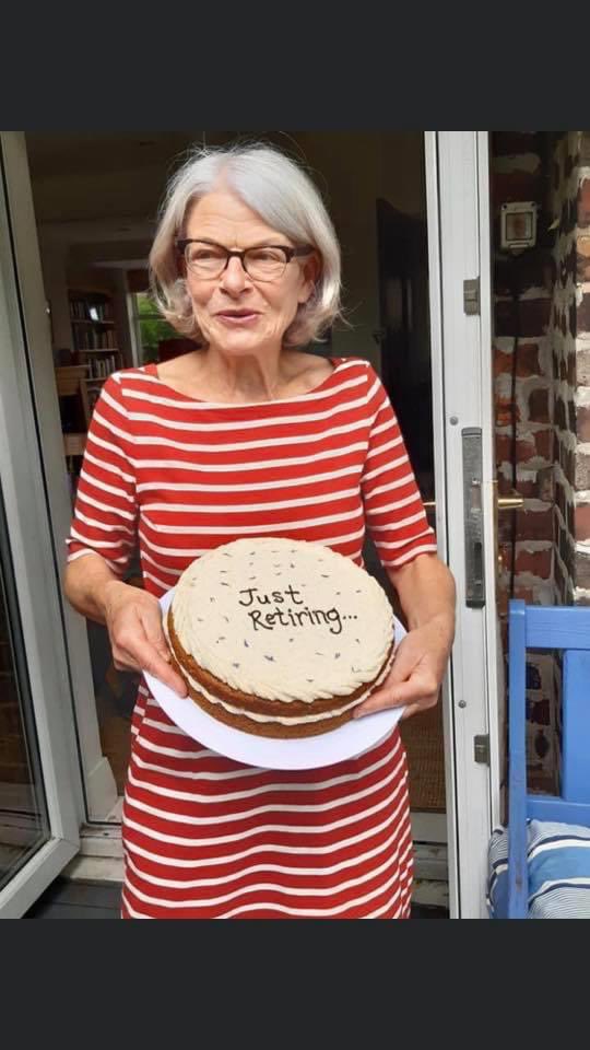 MollyFay's tweet photo. This amazing mentor, tutor and all-round incredible midwife is retiring today. @SarahDavies56 you are and always will be an absolute inspiration to me and the midwife I aspire to be! Happy retirement - no one deserves it more than you 🤗 https://t.co/EhNSw69esV