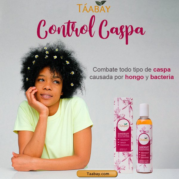 taabayoficial's tweet photo. No dejes que la caspa sea un problema en esta cuarentena con TÁABAY Control caspa. 🍃 🌱 🌿 el cual limpia a profundidad dejando tu cabello limpio y fuerte
🚫Sin Sales
⚠️Sin Siliconas
⛔️Sin Parabenos
#IngredienteNaturales #CuidatuCabellodeManeraNatural #FelizViernes #Caspa https://t.co/rucT0vog0p