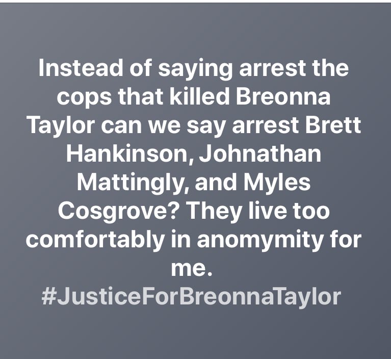 SALea82's tweet photo. Her name must continue to trend. #JusticeForBreonnaTaylor #SayHerName #BreonnaTaylor https://t.co/eJ5cPwXkIx