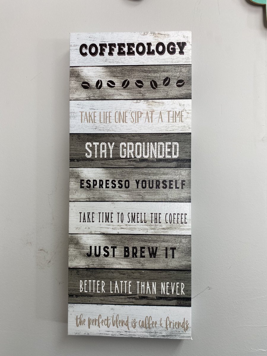GAcoffeequeen's tweet image. New office sign ❤️☕️❤️☕️❤️
#coffeequeen #coffeejunkie #thejehovacoffeegirl