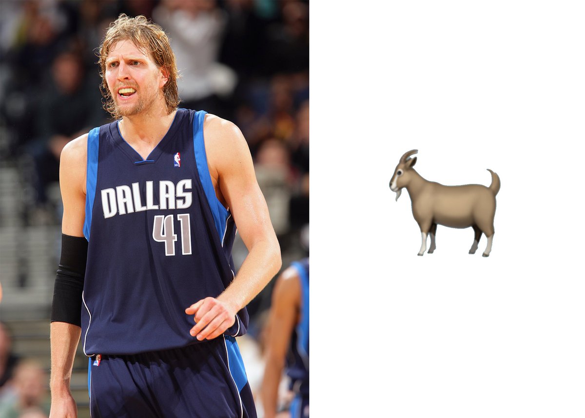 FanDuelSN_SW's tweet photo. 🐐🐐🐐 @swish41 

#WorldEmojiDay x @dallasmavs https://t.co/siRqu4d6Kf