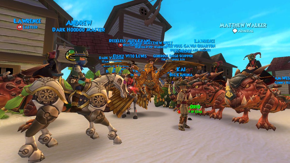 Edward_spada's tweet photo. @Pirate101 @p101events @KingsIsle @Kingsisle_share @Wizard101 @Napoleguin1 
Ahoy there piratical practitioners!
We will be starting our pet morph give away in less than half an hour!
Come hang out with us for a chance at an AWESOME pet!
 https://t.co/Xiu5pnIaTY
 #RevivePirate101 https://t.co/Aph2ofE93Z