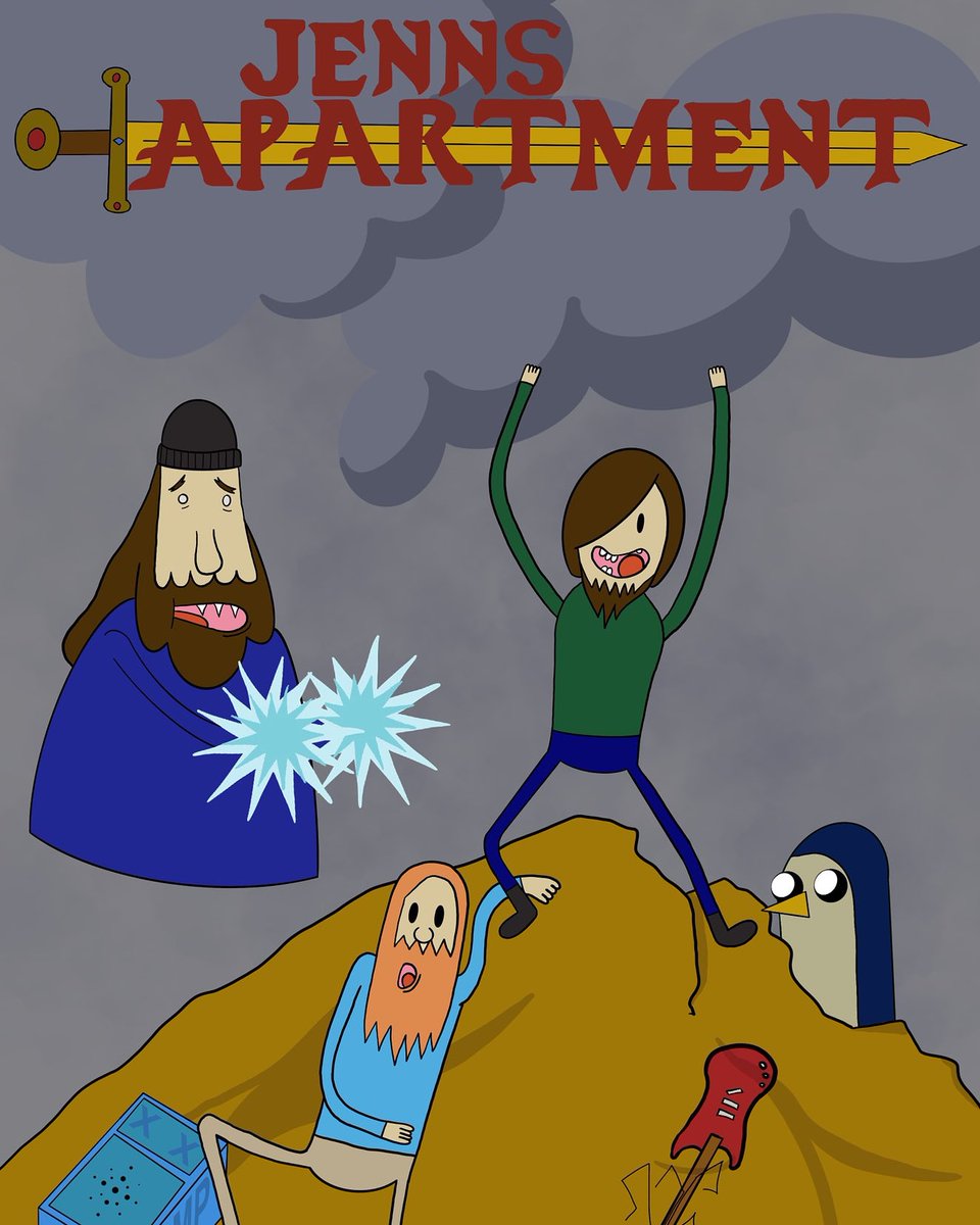 jennsapartment's tweet photo. Come on grab your friends!!
🎨: @ChefSoyBoy 
#AdventureTime https://t.co/oUZIrLua2x
