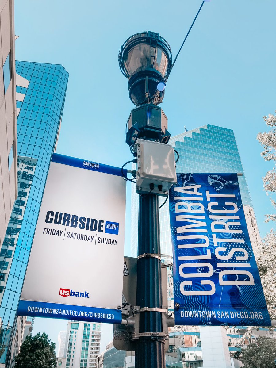 SDPartnership's tweet photo. We're excited to launch a CurbsideSD pilot with the help of @USBank today at 5 @karlstraussbeer in the Columbia District! The project repurposes streets, sidewalk and parking spaces to support COVID-19 protocols and economic recovery https://t.co/D2Aw8tGpTi https://t.co/IkbGqBkrV8