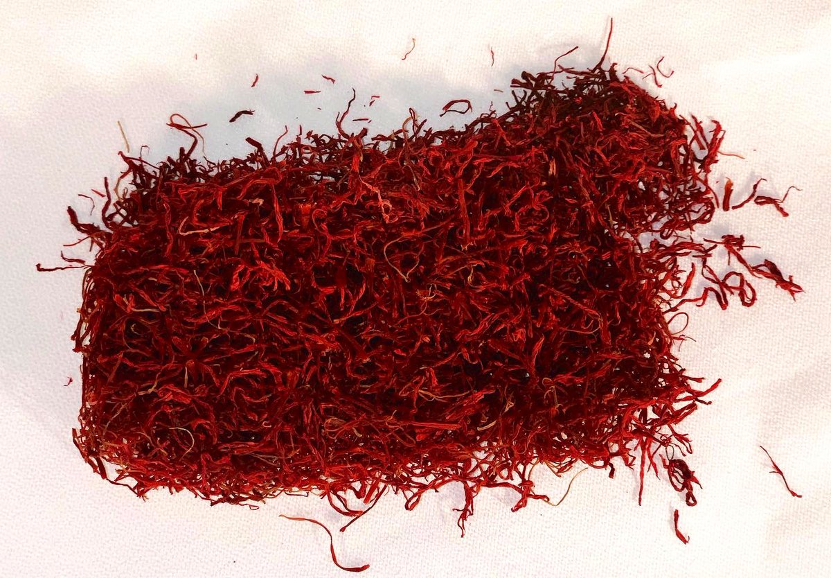 •Weldon Spanish Saffron•

🟡MORE THAN 75,000 flowers are needed to produce just 1 pound of Saffron filaments, making it the world’s most precious spice. 

🟡 Our Weldon Spanish Saffron is great for paella, risotto, rice dishes, teas, ice cream, and even as garnish to any dish