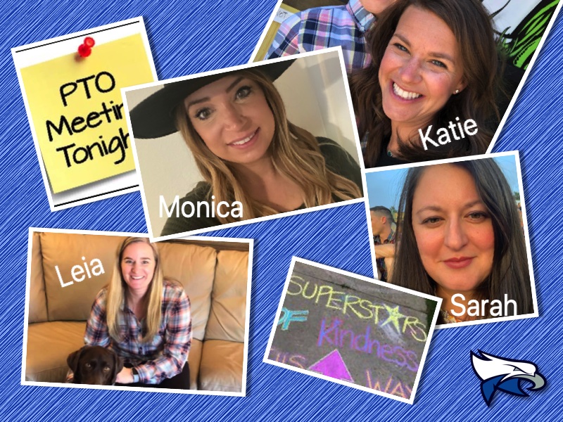 We are excited to announce the Sand Creek PTO Board for the 2020/2021 School Year:
Monica Balcerak - President
Sarah Burgoyne - Vice President
Katie Lemeshewsky - Treasurer
Leia Bruxvoort - Secretary
🦅💙#SOAR #SCEPTO #EaglePride #GoEagles