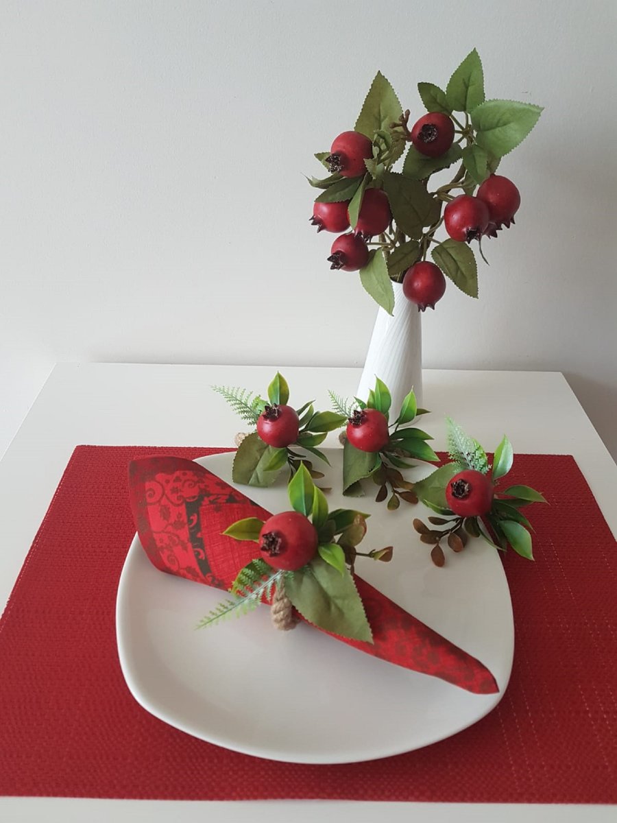 DesignAkasia's tweet photo. BIG SALE!!! 40%OFF on all napkin rings at my #etsyshop #etsy #sale #discount #fauxfruit #pomegranate #napkinholder #pomegranatenapkinring #farmhouse #tabledecor #summertrend #weddingtable #tablecenterpiece #rustictabledecor #kitchendecor #tabletop #tablesetting https://t.co/dw847uq7oR