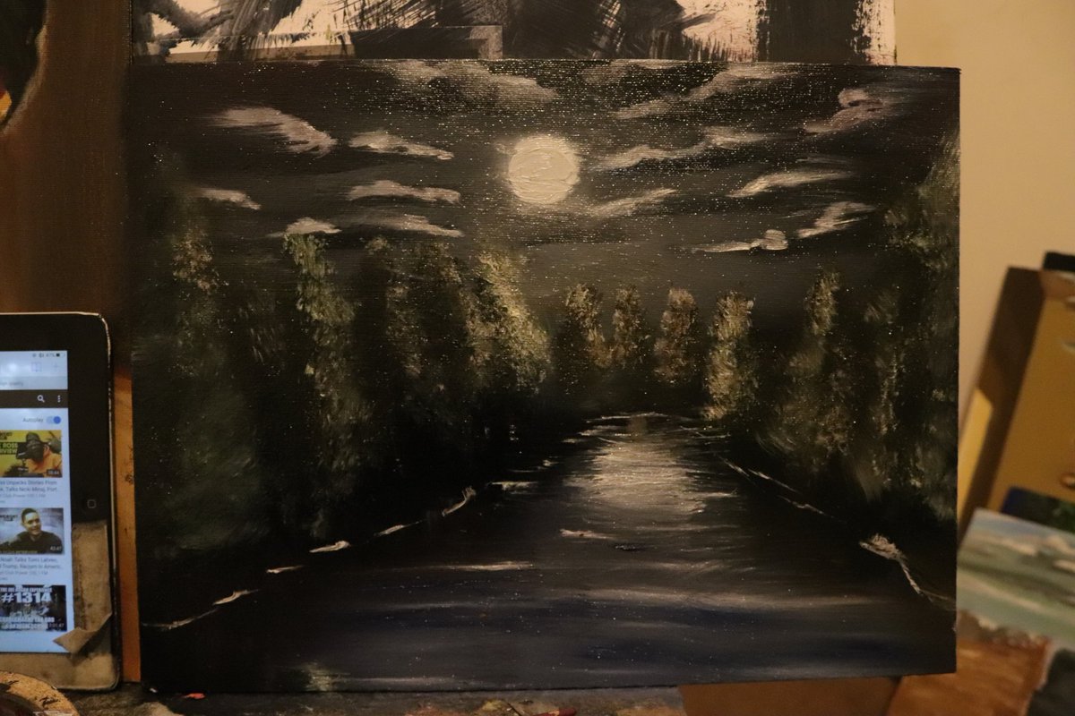 BLU_SAGe_Artist's tweet photo. 📷tags📷
#artpainting #art #artwork #myart #myartwork #landscapeart #landscapepainting #oilart #painting #oilpainting #nevernotcreating #nevernotworking #conceptualart #canvas #canvaspainting #panelcanvas #oillandscape #bobrossinspired https://t.co/gvl40Hh4qJ