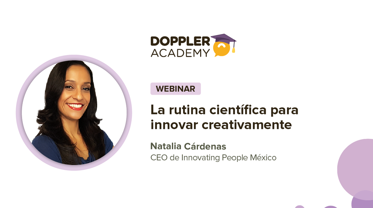 gcampost's tweet photo. Ahora más que nunca necesitamos desarrollar la creatividad e innovar.

En este #WebinarGratuito de #DopplerAcademy @fromdoppler conocerás la rutina científicamente comprobada para crear conexiones neuronales.

Inscríbete en: https://t.co/YW2aVRYZMU @vic_esp_ https://t.co/3QlFBe3wnQ