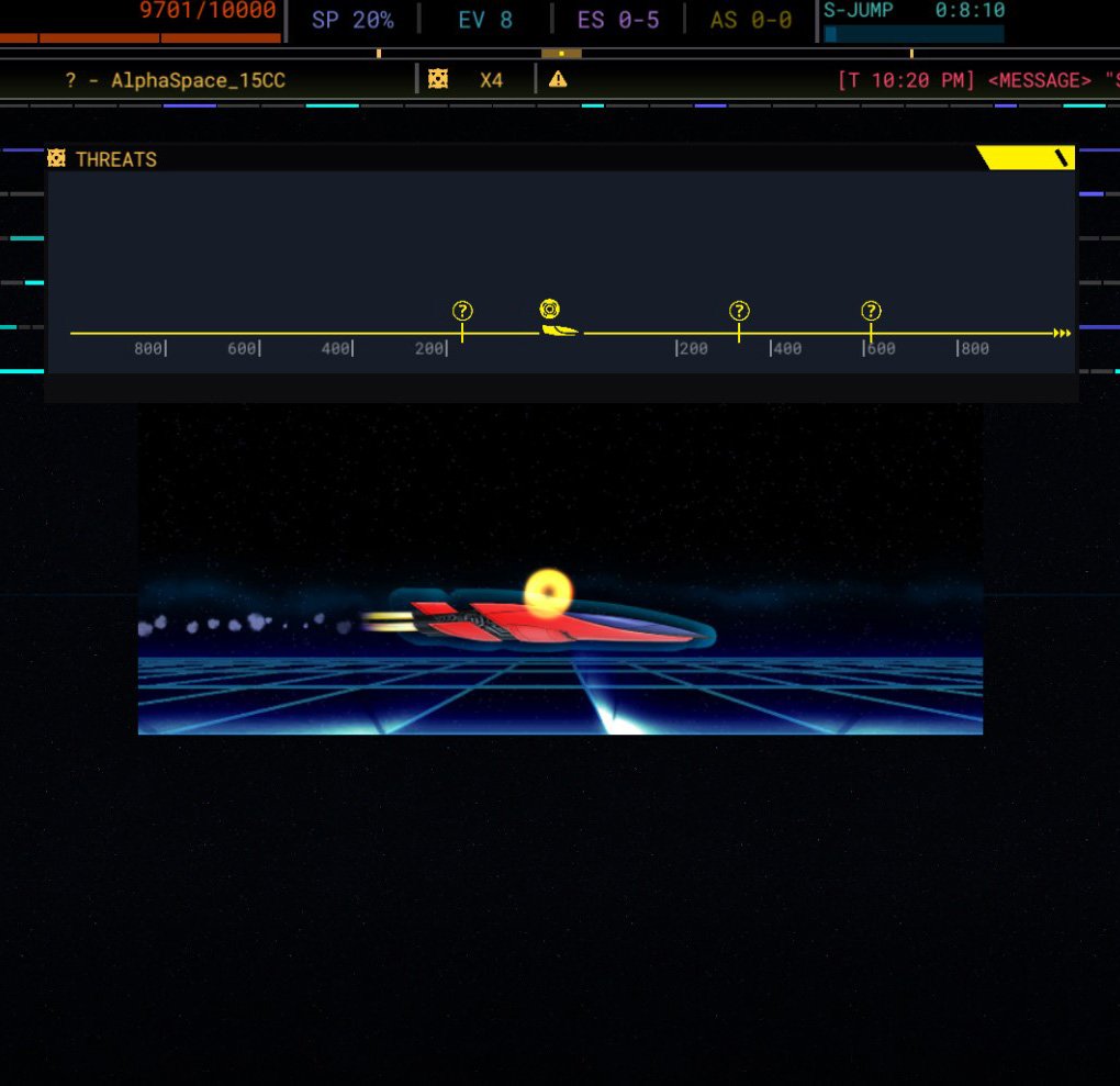 BryopsisGames's tweet photo. New window with the horizontal line. Now you can see the relative distance of the threats. xbd game
#indiegame #gamedevelopment #spaceship https://t.co/9r6ZIjxvxz