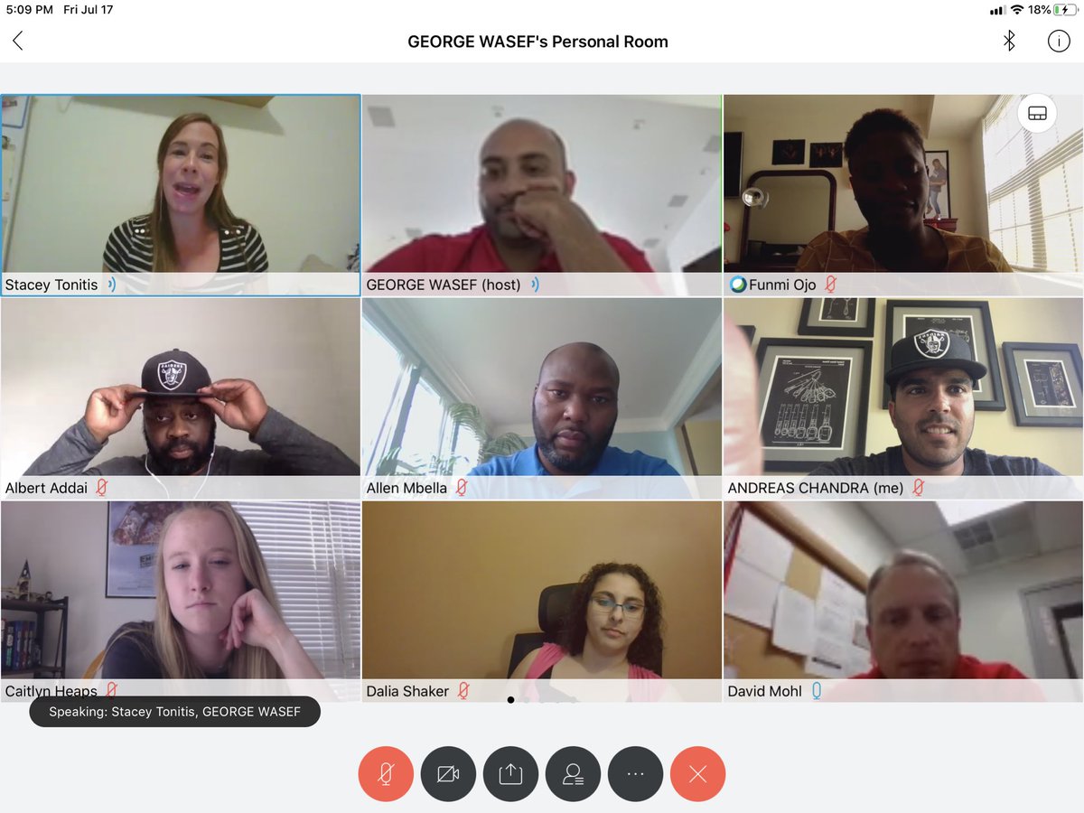Thanks to @RunLaughLive for helping lead our virtual GTM in #United15! Could not be more excited to get to know you all - EXCITED for the next time we can all get together!