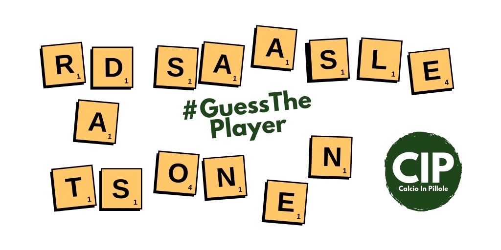 CalcioPillole's tweet photo. #Giochiamo?

#GuessThePlayer

Versione #Scrubble: riuscite a risistemare le lettere componenti nome e cognome di questo Campione del Mondo 2006? https://t.co/zyNwzXEQg9