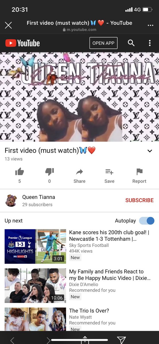 karmaArtist1's tweet photo. Go subscribe and support my little sisters video 💪🏽‼️ https://t.co/e4EiholffK